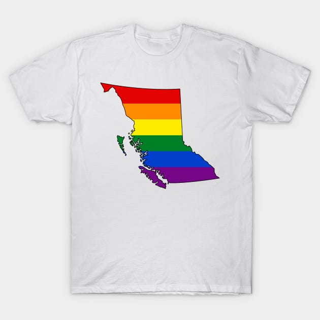 British Columbia Pride! T-Shirt by somekindofguru